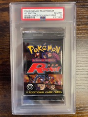 2000 Pokemon Team Rocket 1st Edition Booster Pack PSA 10 91871456